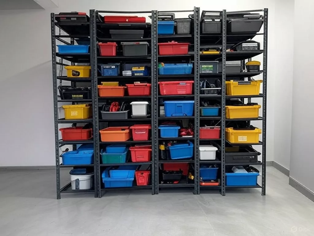 2. Skirtingų Tipų Sandėliavimo Stelažai